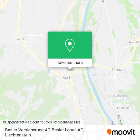 Basler Versicherung AG Basler Leben AG map