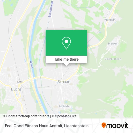 Feel-Good Fitness Haus Anstalt map