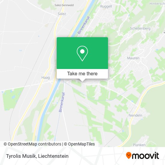 Tyrolis Musik map