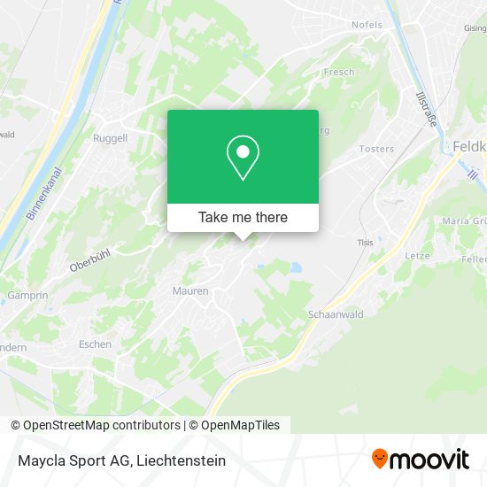 Maycla Sport AG map