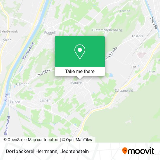 Dorfbäckerei Herrmann map