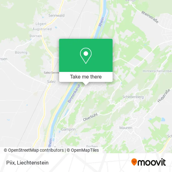 Piix map
