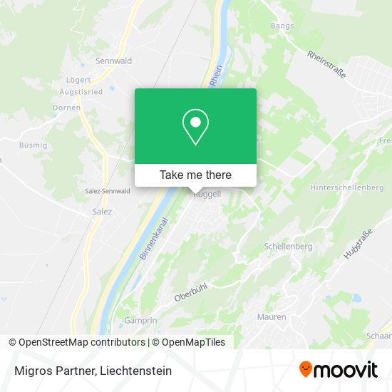 Migros Partner map