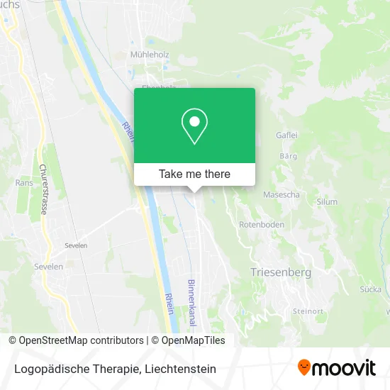 Logopädische Therapie map