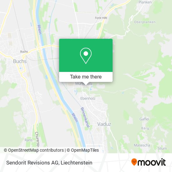 Sendorit Revisions AG map