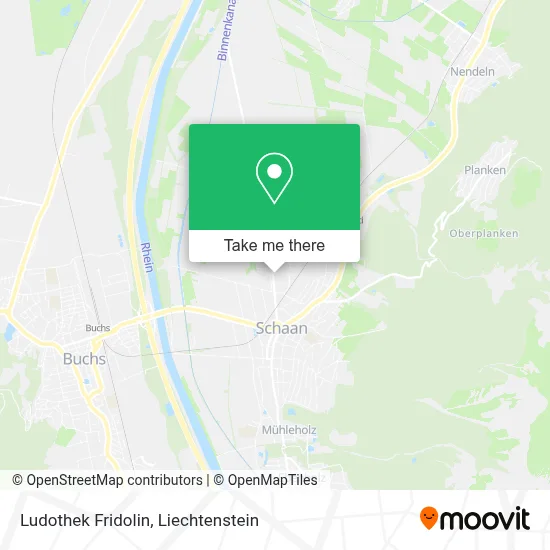 Ludothek Fridolin map