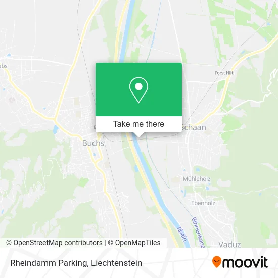 Rheindamm Parking map