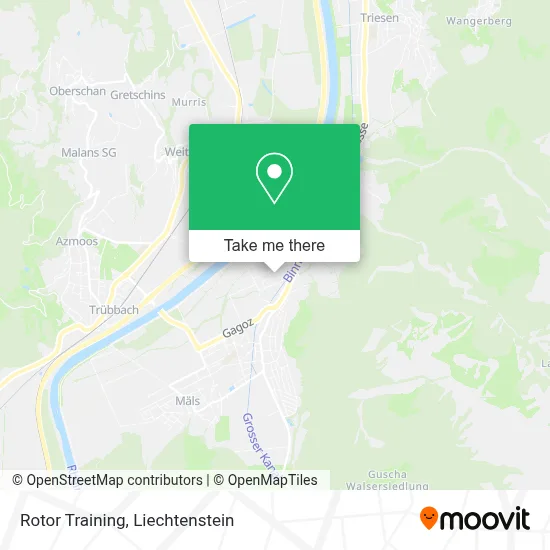 Rotor Training map