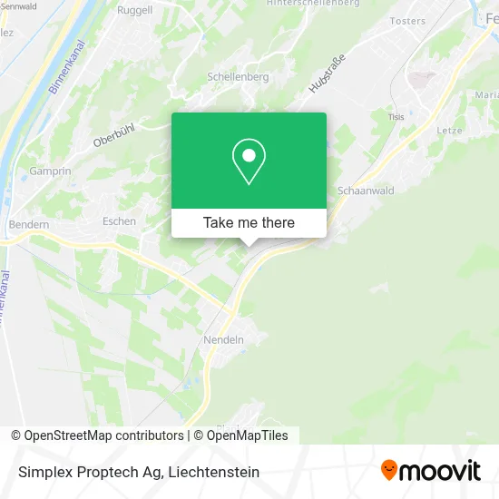 Simplex Proptech Ag map