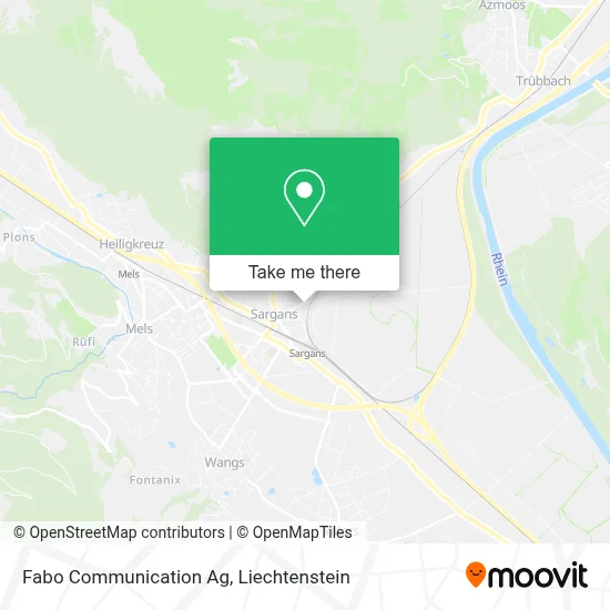 Fabo Communication Ag map