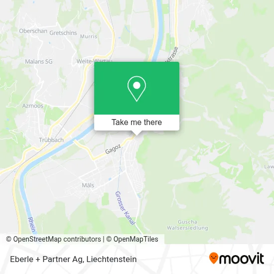 Eberle + Partner Ag map