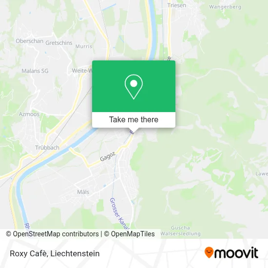 Roxy Cafè map