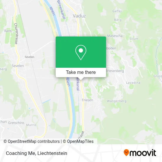 Coaching Me map