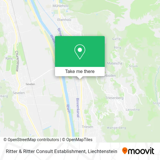 Ritter & Ritter Consult Establishment map