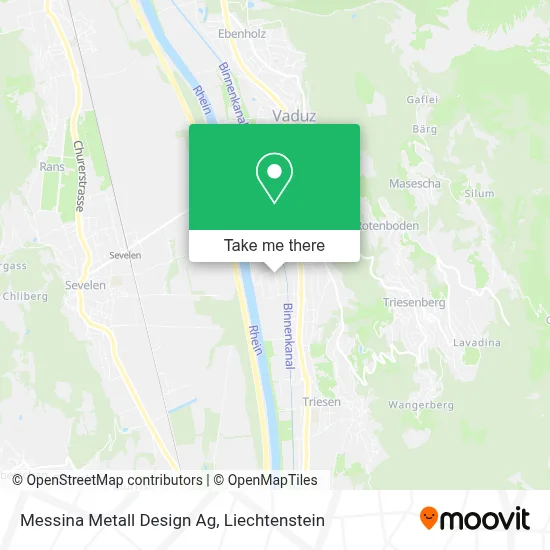Messina Metall Design Ag map