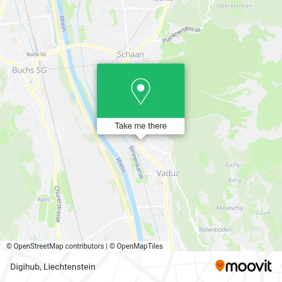 Digihub map