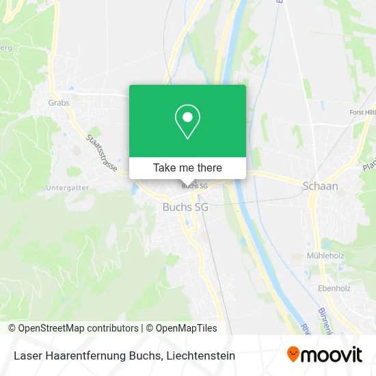 Laser Haarentfernung Buchs map