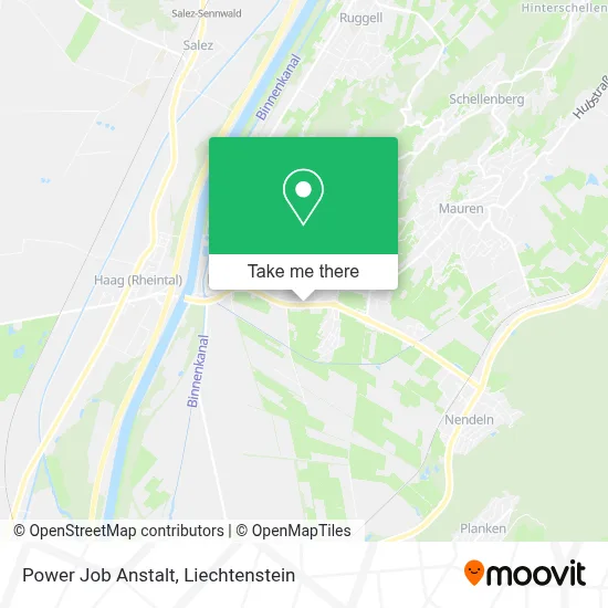 Power Job Anstalt map