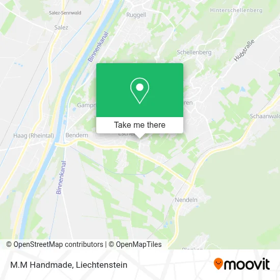 M.M Handmade map