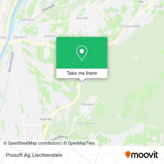 Prosoft Ag map