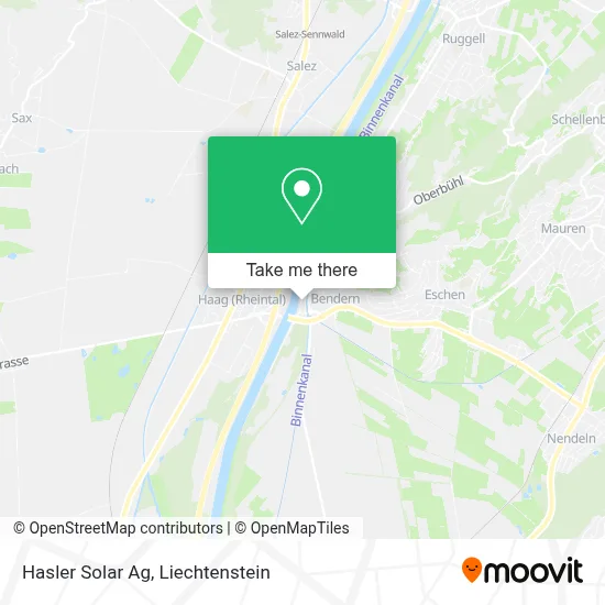 Hasler Solar Ag map