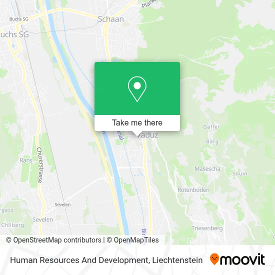 Human Resources And Development map