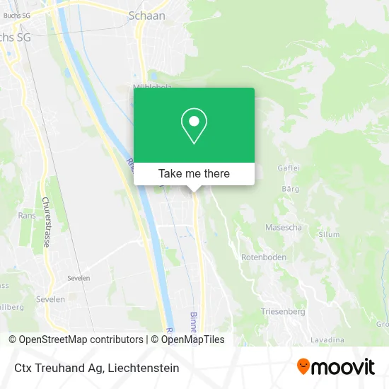 Ctx Treuhand Ag map
