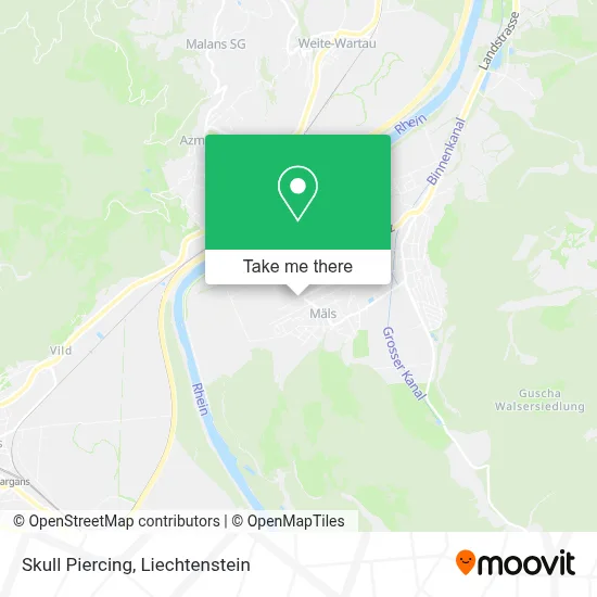 Skull Piercing map