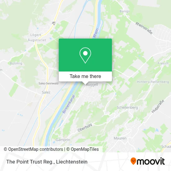The Point Trust Reg. map