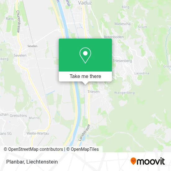 Planbar map