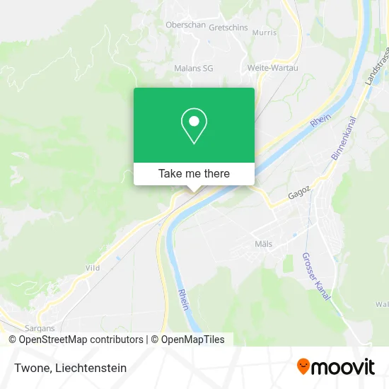 Twone map