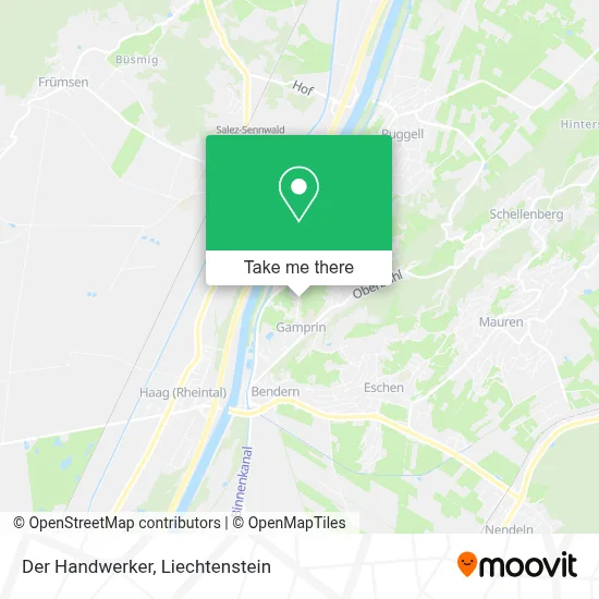 Der Handwerker map
