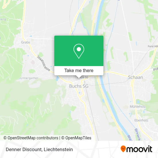 Denner Discount map