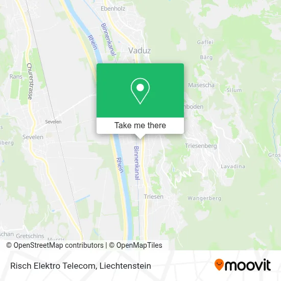 Risch Elektro Telecom map