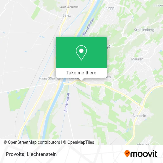 Provolta map