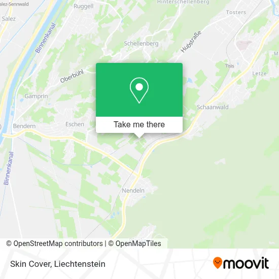 Skin Cover map