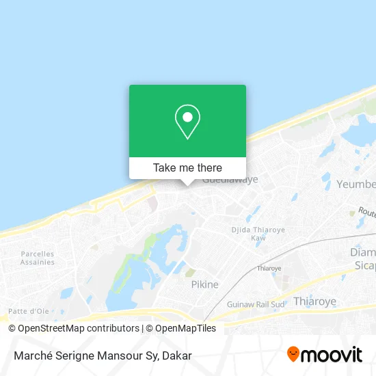 Marché Serigne Mansour Sy map