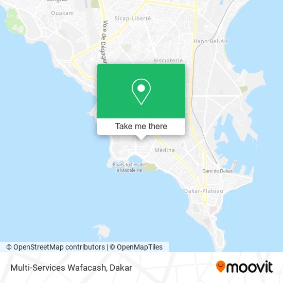 Multi-Services Wafacash map