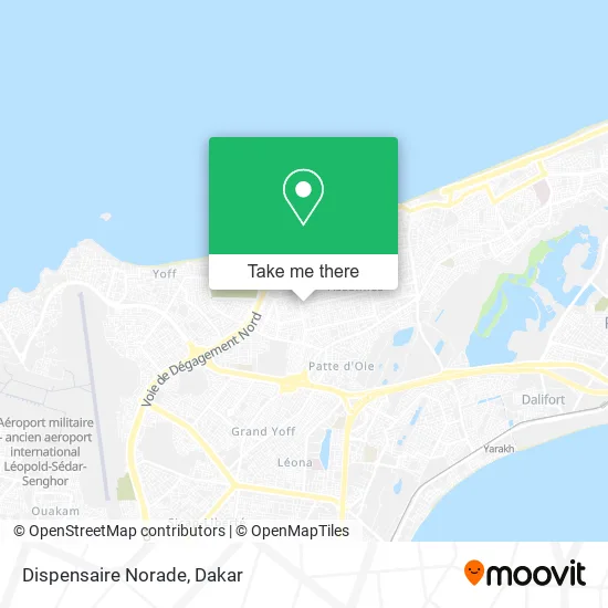 Dispensaire Norade map
