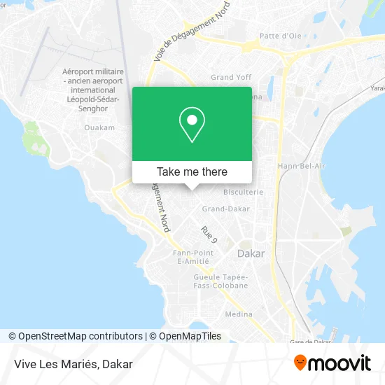 Vive Les Mariés map