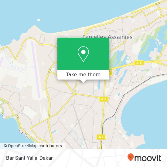 Bar Sant Yalla map
