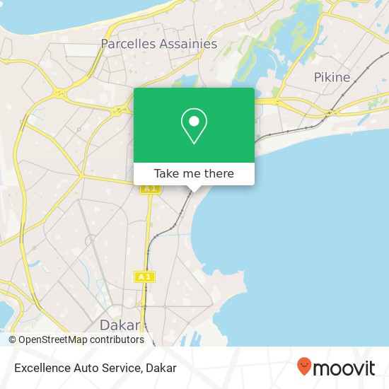 Excellence Auto Service map