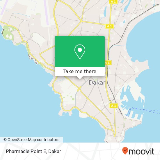 Pharmacie Point E map