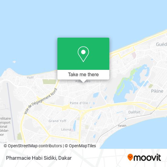 Pharmacie Habi Sidiki map