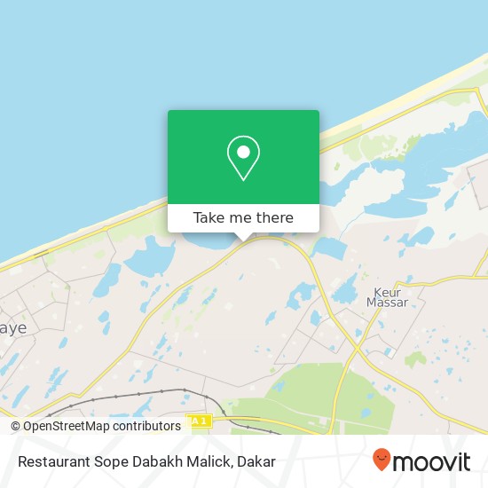 Restaurant Sope Dabakh Malick map