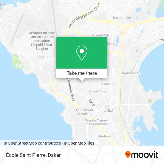 École Saint Pierre map