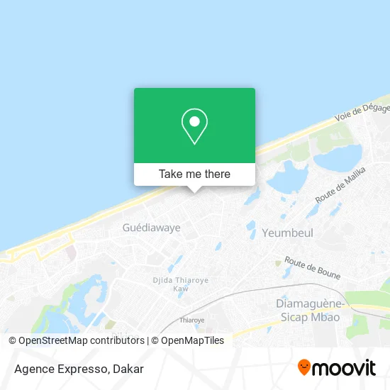 Agence Expresso map