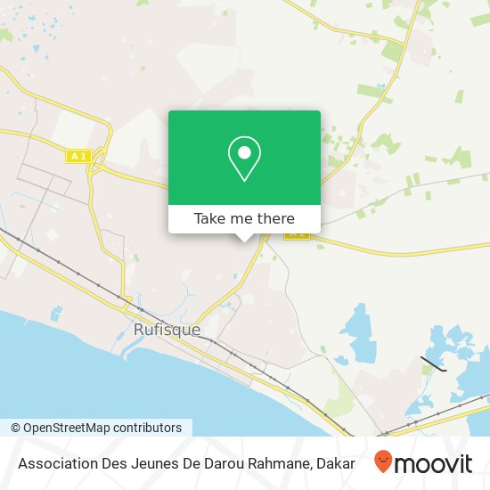 Association Des Jeunes De Darou Rahmane map