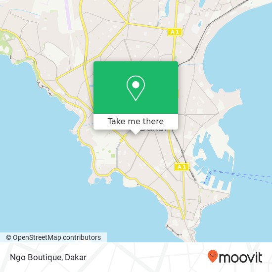 Ngo Boutique map
