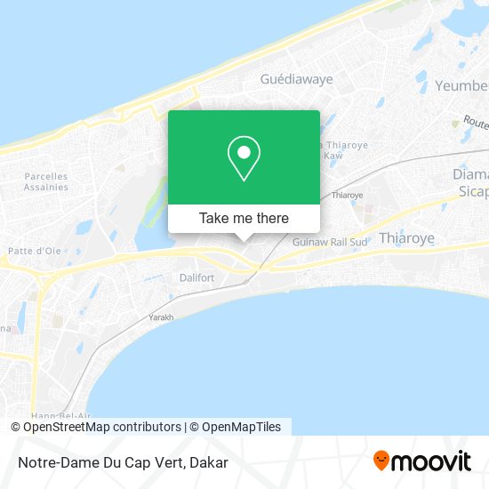 Notre-Dame Du Cap Vert map